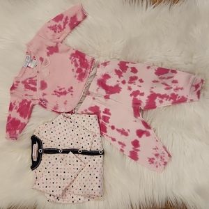Baby Steps Infant Pajama set and onesie